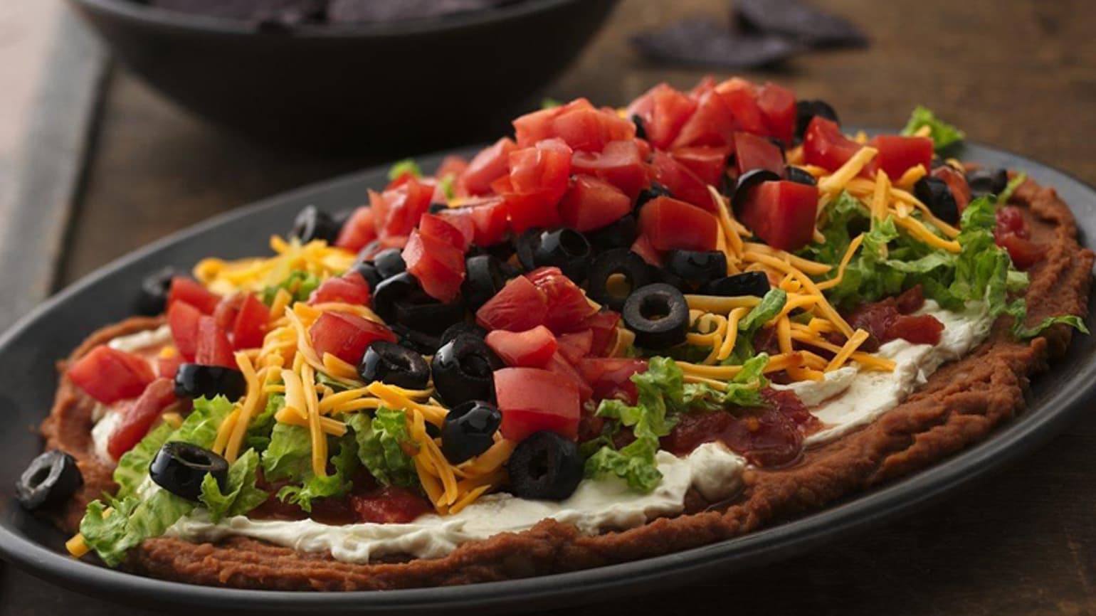 Seven Layer Bean Dip